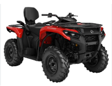 2026 Can-Am Outlander MAX DPS 500. Photograph shows the 2025 model.