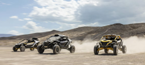 2026 Can-Am Maverick R X rs. Photograph shows the 2025 model.