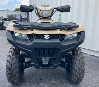 2024 Suzuki KingQuad 750 AXi Power Steering SE Camo. Photograph shows the 2025 model.