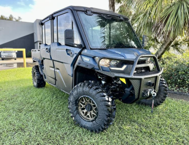 2026 Can-Am Defender 6X6 DPS HD10. Photograph shows the 2025 model.