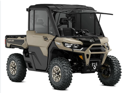 2024 Can-Am Defender HD7. Photograph shows the 2025 model.