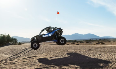 2026 Can-Am Maverick X3 X rc TURBO RR 72. Photograph shows the 2025 model.
