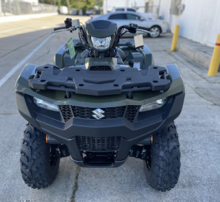 2024 Suzuki KingQuad 750 AXi Power Steering. Photograph shows the 2025 model.