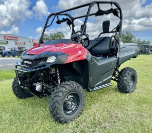 2024 Honda Pioneer 700 Forest. Photograph shows the 2025 model.