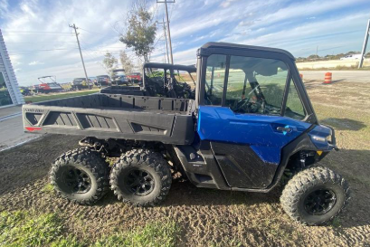 2026 Can-Am Defender 6X6 Limited. Photograph shows the 2025 model.
