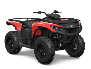 2026 Can-Am Outlander 500 2WD. Photograph shows the 2025 model.