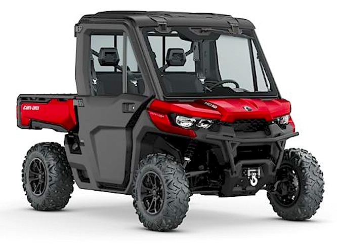 2018 Can-Am Defender XT CAB HD10