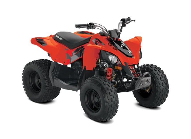 2022 Can-Am DS 90. Photograph shows the 2021 model.