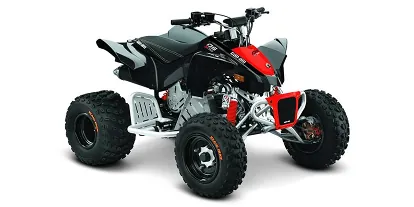 2022 Can-Am DS 90 X. Photograph shows the 2024 model.
