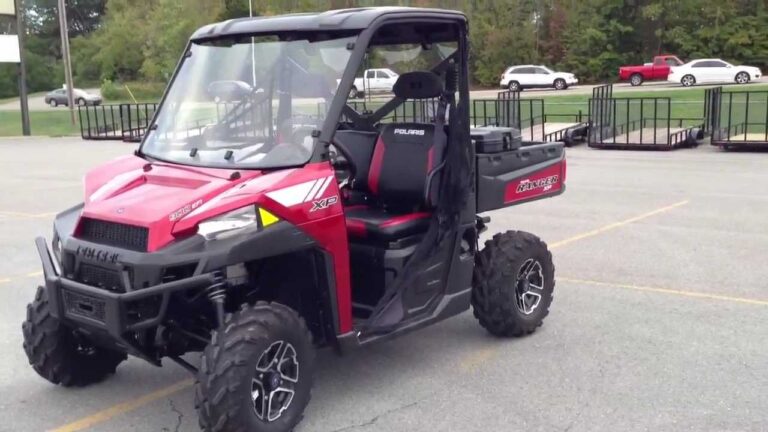 2013 Polaris Ranger® XP® 900 Sunset Red LE