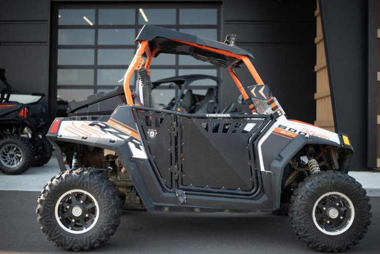 2013 Polaris RZR® S 800 Orange / White LE