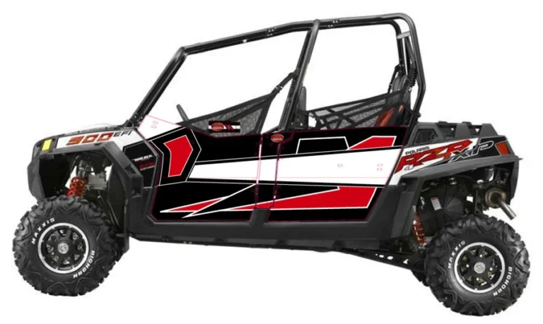 2013 Polaris RZR® XP 900 EPS Walker Evans Black / White LE