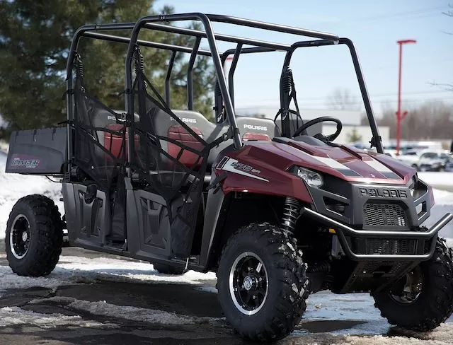 2014 Polaris Ranger® Crew® 570 Burgundy Metallic LE