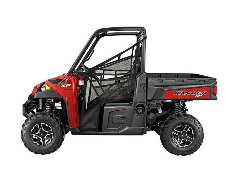 2014 Polaris Ranger® Crew® 900 EPS Sunset Red LE
