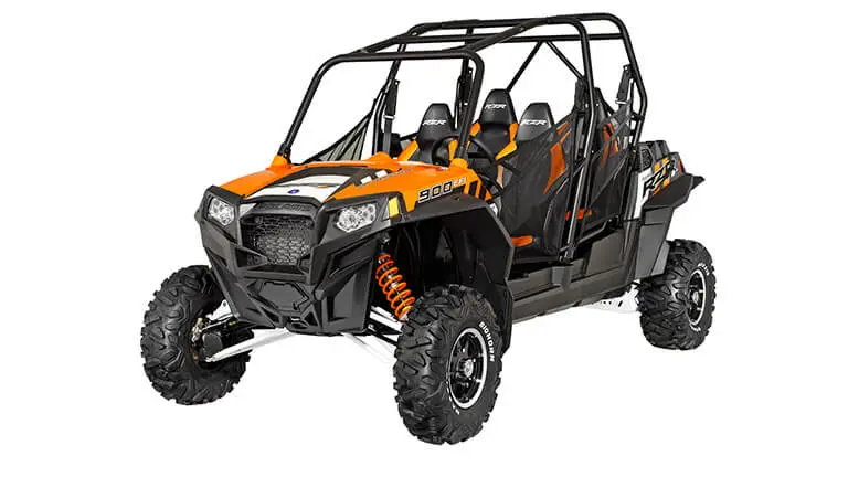 2014 Polaris RZR® 4 900 EPS Orange Madness LE