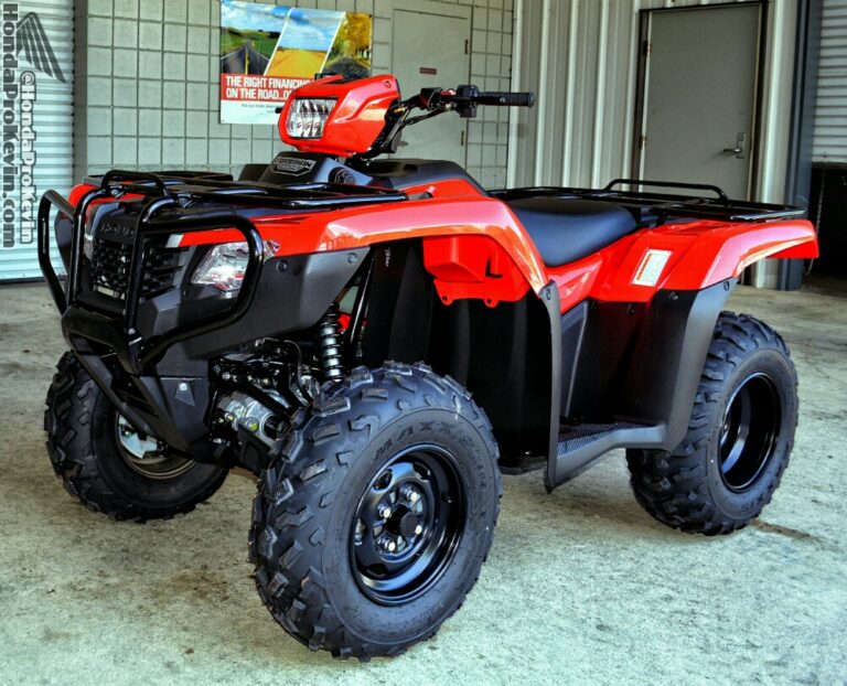 2016 Honda FourTrax Foreman 4×4 – Detailed Specifications and Features