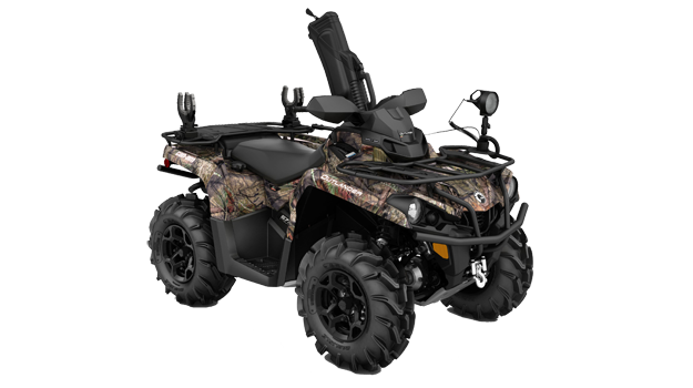 2019 Can-Am Outlander™ Mossy Oak Hunting Edition 1000R. Photograph shows the 2017 model.