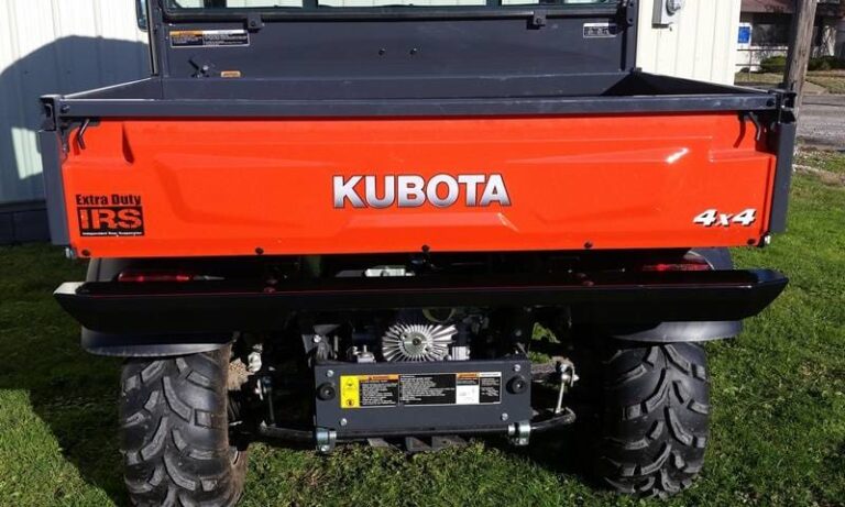 2017 Kubota RTV-X1120D Orange