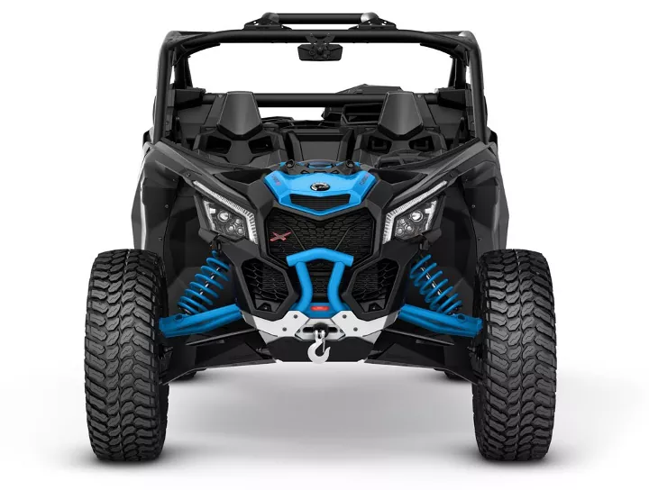 2019 Can-Am Maverick X3 X rcTURBO R. Photograph shows the 2018 model.
