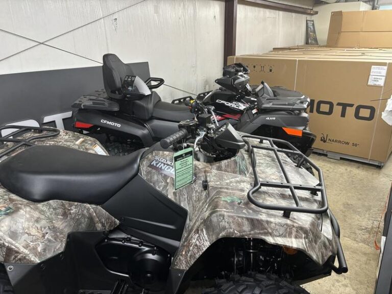 2018 Suzuki KingQuad 400 ASi Camo
