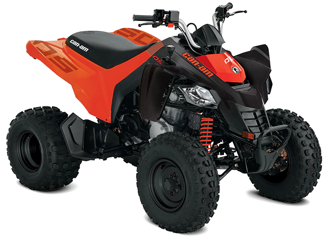 2021 Can-Am DS 70. Photograph shows the 2020 model.