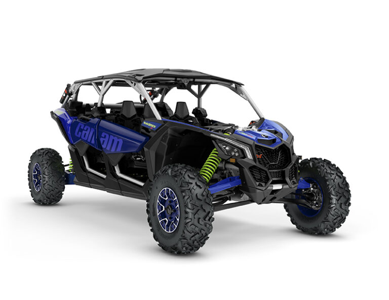 2019 Can-Am Maverick X3 MAX TURBO. Photograph shows the 2020 model.