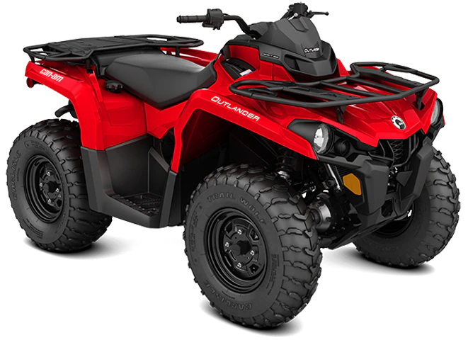2018 Can-Am Outlander™ DPS 570. Photograph shows the 2020 model.