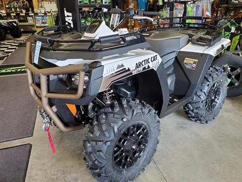 2024 Arctic Cat Alterra 600 Black Hills Edition. Photograph shows the 2023 model.