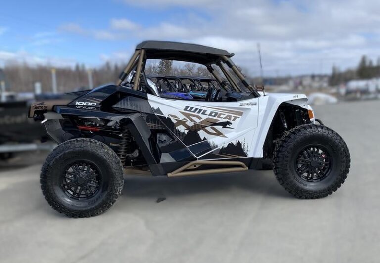 2024 Arctic Cat Wildcat XX Black Hills Edition. Photograph shows the 2023 model.