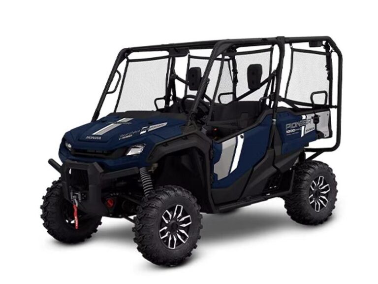 2024 Honda Pioneer 1000-5 Trail. Photograph shows the 2023 model.